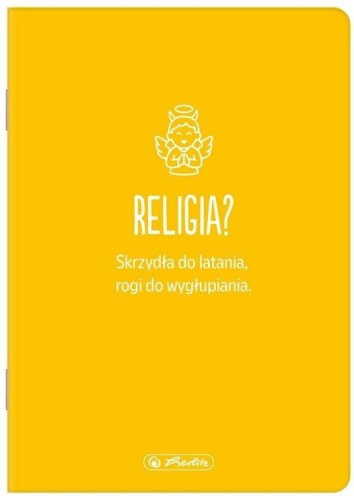 Zeszyt A5/32K kratka Religia (10szt) HERLITZ
