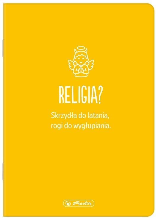 Zeszyt A5/32K kratka Religia (10szt) HERLITZ