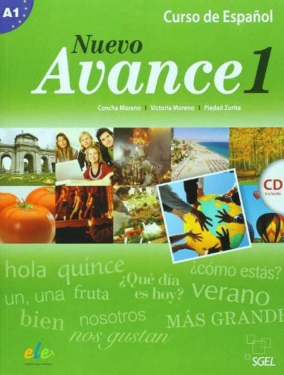 Nuevo Avance 1 podręcznik + CD, Moreno Concha