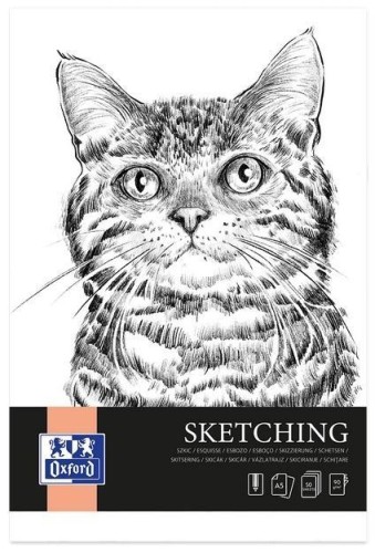 Blok artystyczny szkicownik A5/50K 90G, Oxford