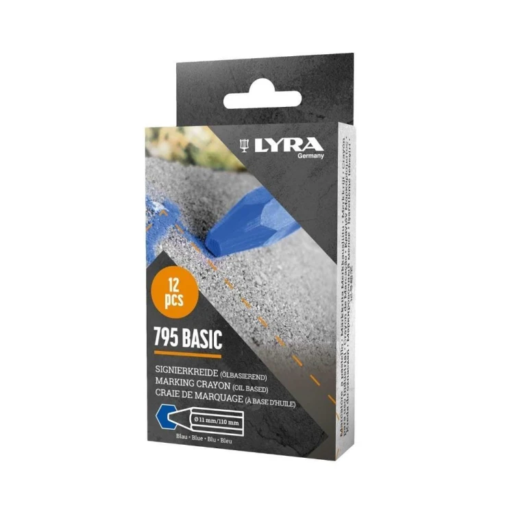 Kredka lubryka woskowa Economy 795 nieb (12szt)