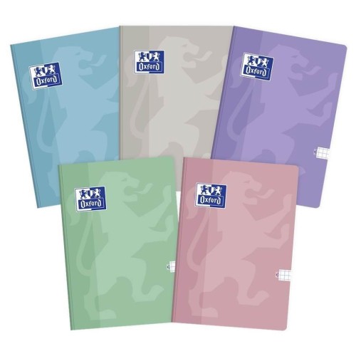 Brulion A5/60K kratka Touch Pastel (5szt), Oxford