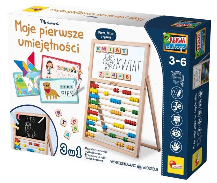 Montessori Moje Pierwsze Umiejętności, Lisciani