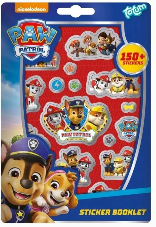 Zestaw naklejek Psi Patrol 4 arkusze, Grafix