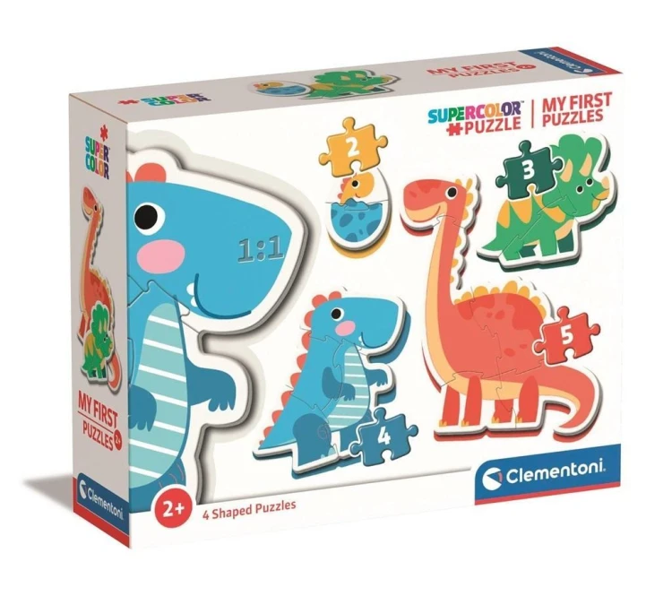 Moje Pierwsze Puzzle Dinozaury, Clementoni
