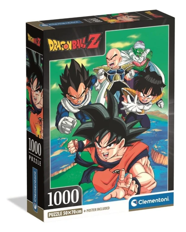 Puzzle 1000 Compact Anime Dragon Ball, Clementoni