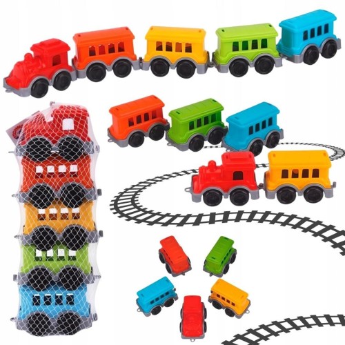 Pociąg z wagonikami, Technok