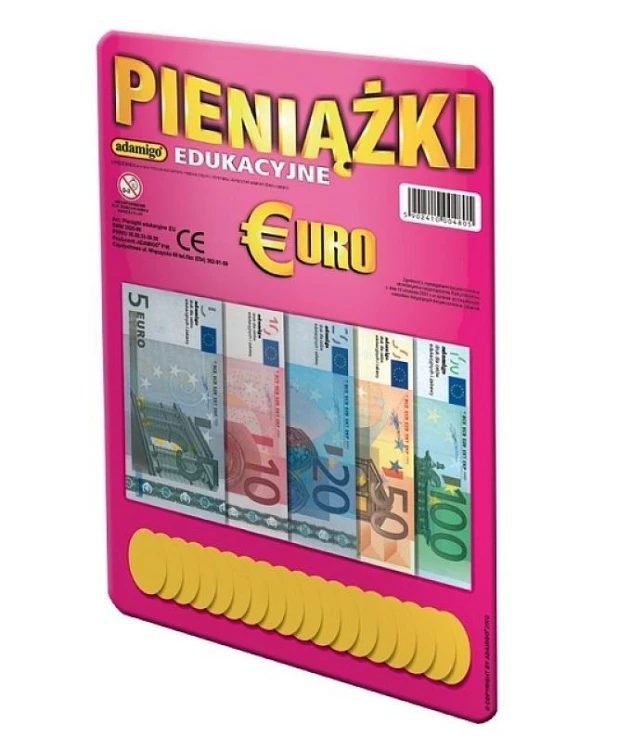 Pieniążki edukacyjne - Euro, Adamigo