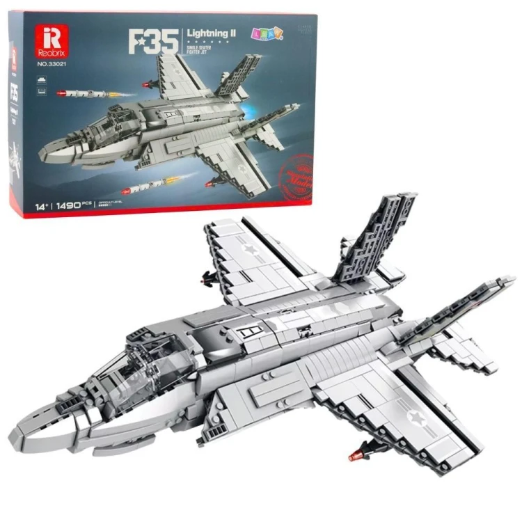 Klocki konstrukcyjne myśliwiec F-35 Lightning II
