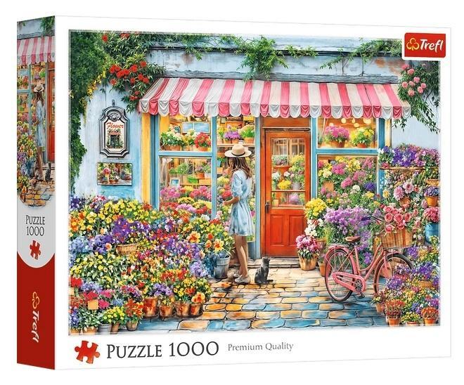 Puzzle 1000 Kwiaciarnia TREFL, Trefl