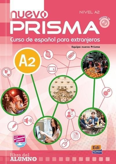 Nuevo Prisma nivel A2 podręcznik + kod