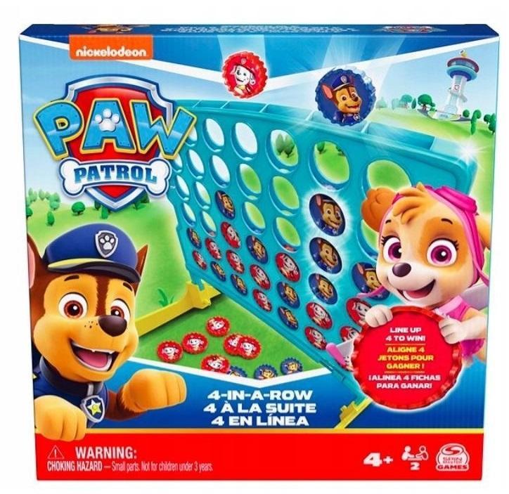 Gra Psi Patrol - Cztery w rzędzie, Spin Master