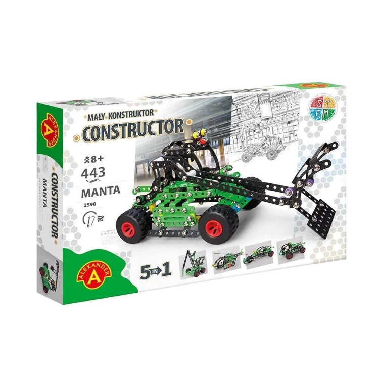 Mały Konstruktor - Manta 5w1 ALEX, Alexander