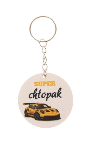 Brelok Super Chłopak Dzień Chłopaka - Auto, Cresco