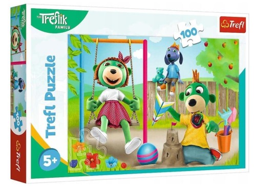 Puzzle 100 Zabawne Trefliki TREFL, Trefl