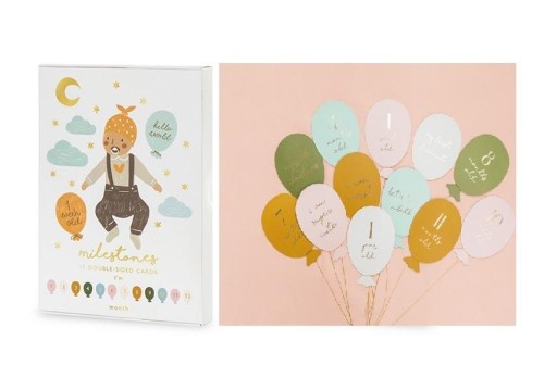 Karty do zdjęć Baloniki 11.5x17cm, PartyDeco