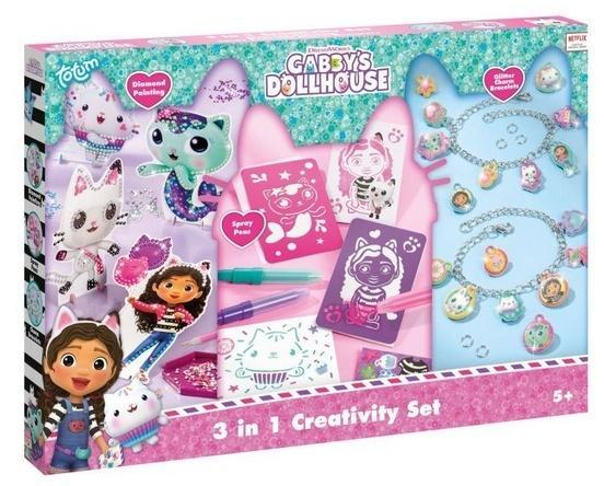 Zestaw kreatywny z bransoletkami Gabby, Grafix