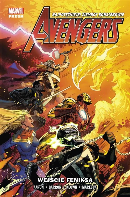 Avengers T.8 Wejście feniksa, praca zbiorowa