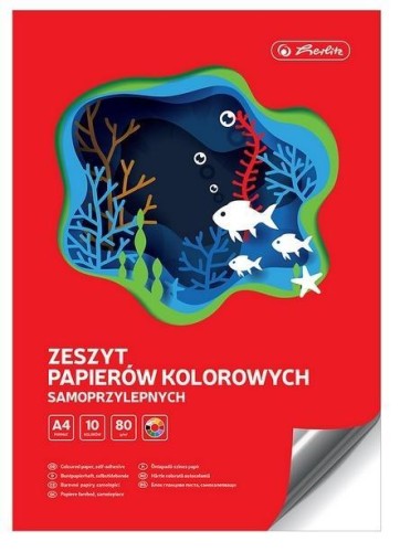 Zeszyt papierów samoprzylepnych A4/10K (10szt)