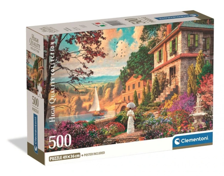 Puzzle 500 Victorian Promenade, Clementoni