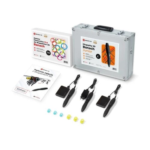 Długopisy 3D Banach Junior + filament + pak. edu