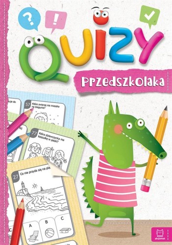 Quizy przedszkolaka. Różowe, praca zbiorwa