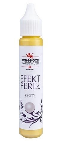 Pisak z efektem perłowym złoty 30ml, Koh-I-Noor