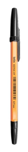 Długopis 0,7mm czarny (50szt), Tetis