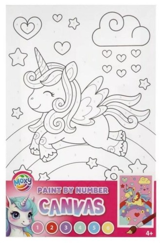 Malowania po numerach Jednorożec, Grafix