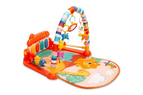 Mata edukacyjna zoo orange, Toyz