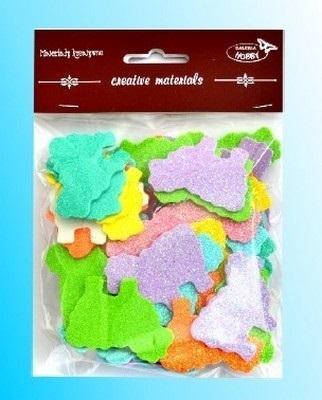 Baranki brokatowe 60szt, Galeria Hobby