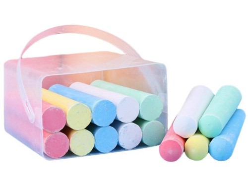 Kreda kolorowa 5 kolorów 15szt, Trifox