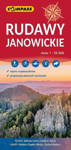 Mapa - Rudawy Janowickie 1:35 000, praca zbiorowa