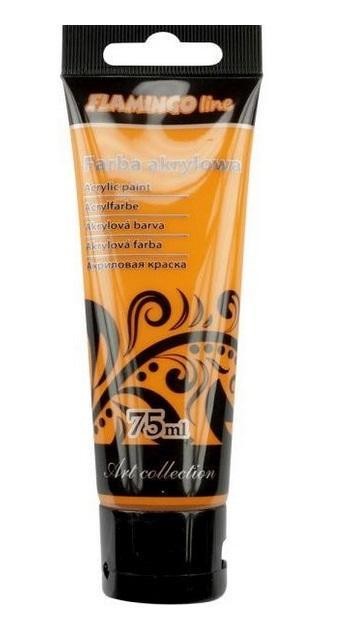 Farba akrylowa 75ml 010 pomarańczowa, Titanum