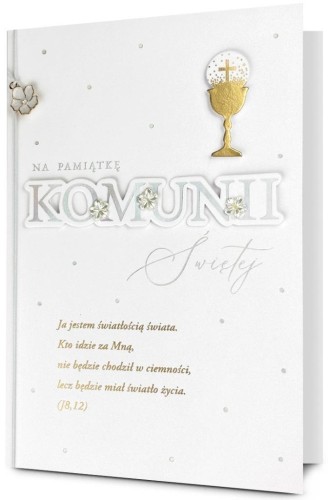 Karnet B6 Komunia