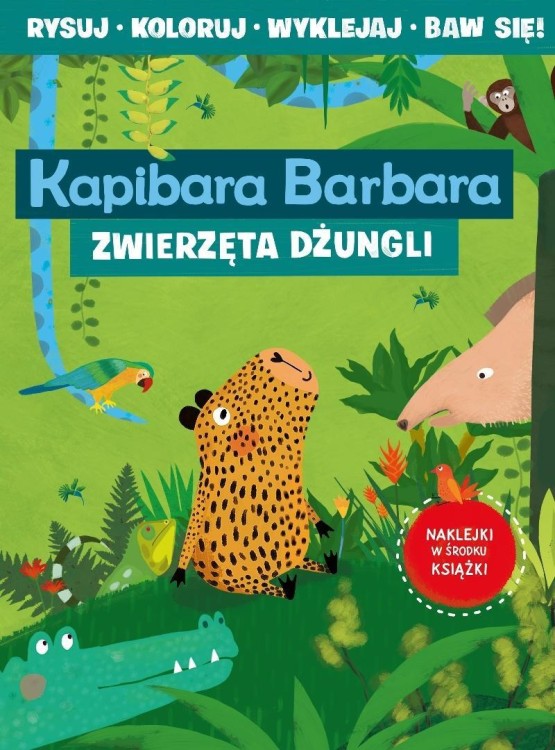 Kapibara Barbara. Książka z aktywnościami