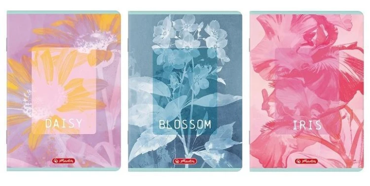 Zeszyt B5/80K kratka Blossom (5szt) HERLITZ