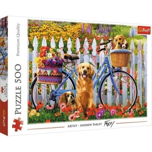 Puzzle 500 Pieska przygoda TREFL, Trefl