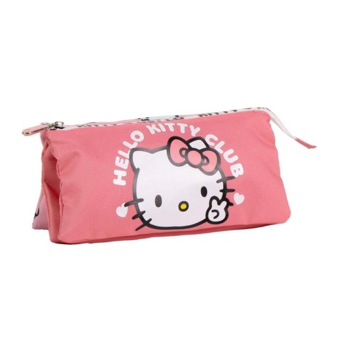 Piórnik 3 komorowy Hello Kitty, Artesania Cerda