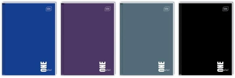 Brulion A4/96K kratka One Color (5szt), INTERDRUK