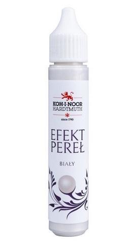 Pisak z efektem perłowym biały 30ml, Koh-I-Noor