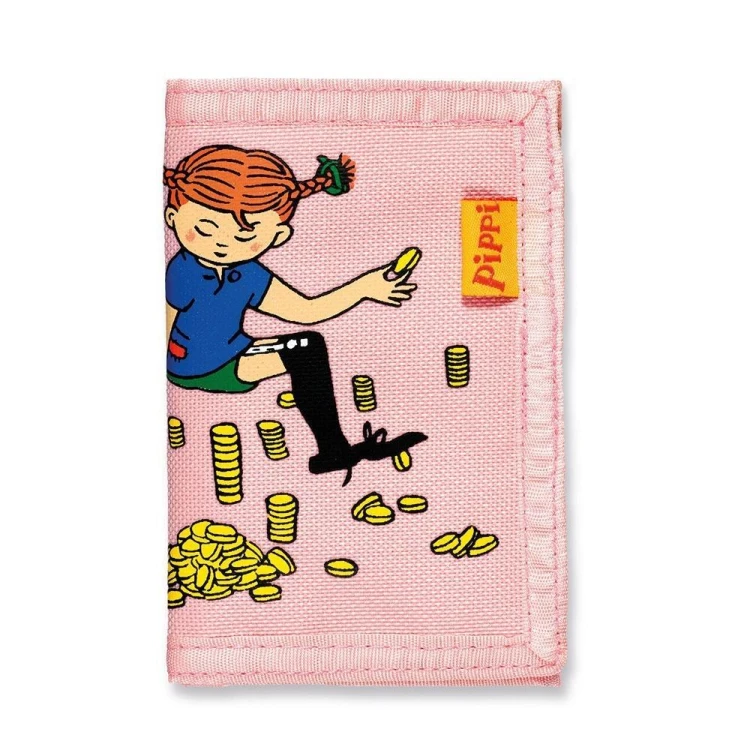 Portfel dla dzieci różowy Pippi