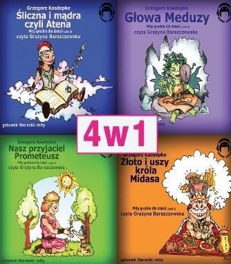 4w1 Mity greckie dla dzieci, Grzegorz Kasdepke