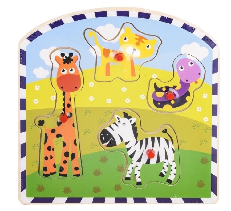 Układanka w ramce - safari, Daffi