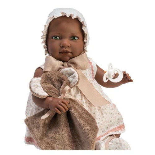 Lalka hiszpańska Reborn Lara z kocykiem 46cm, Asi