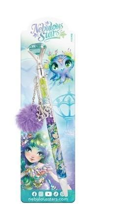 Długopis z kryształem i charmsami Isadora