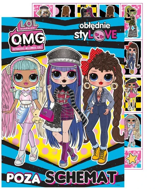 LOL Surprise! OMG Obłędnie styLOVE. Poza schemat