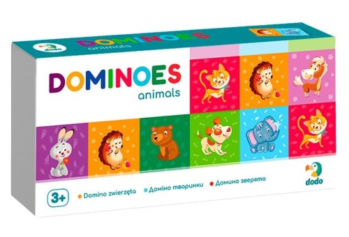 Domino Zwierzęta 29 elementów, Dodo
