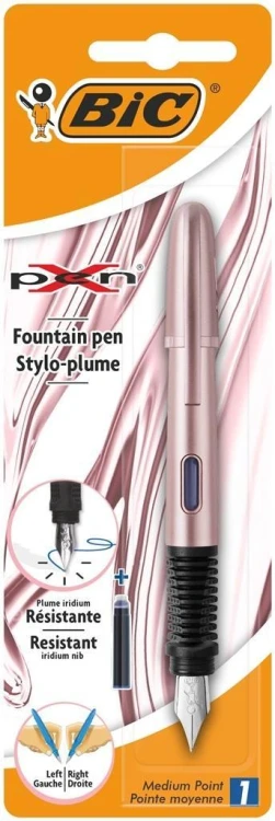 Pióro X-Pen Chrome Pink FP niebieski BIC, BIC
