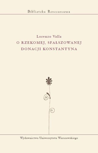 O rzekomej, sfałszowanej donacji Konstantyna